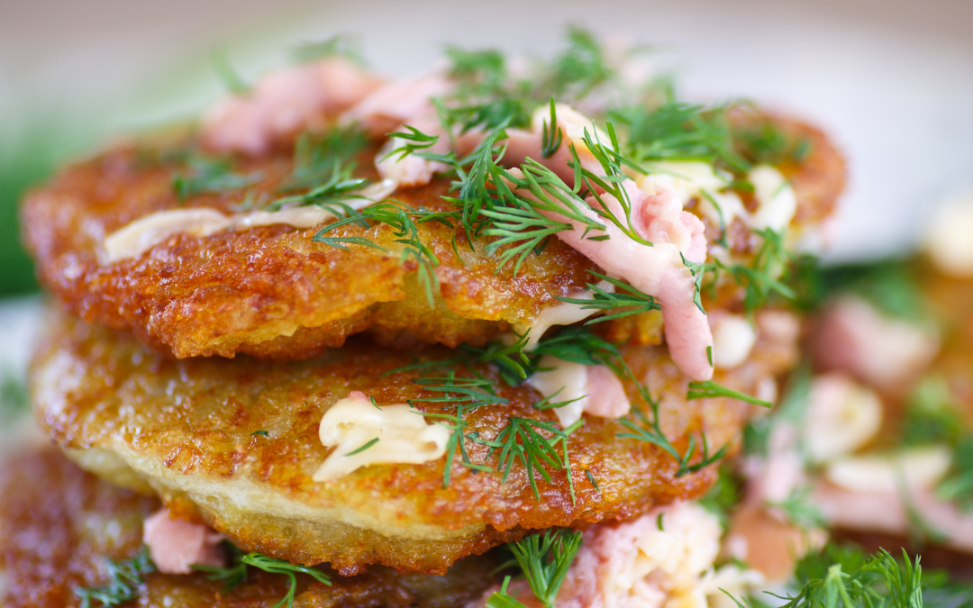 Sausage Potato Pancakes