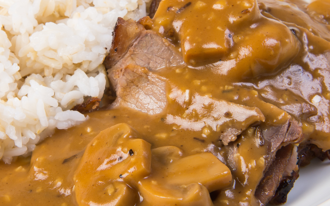 Slow Cooker Pork Roast and Mushrooms