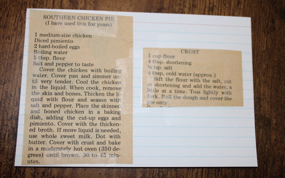 Southern Chicken Pie